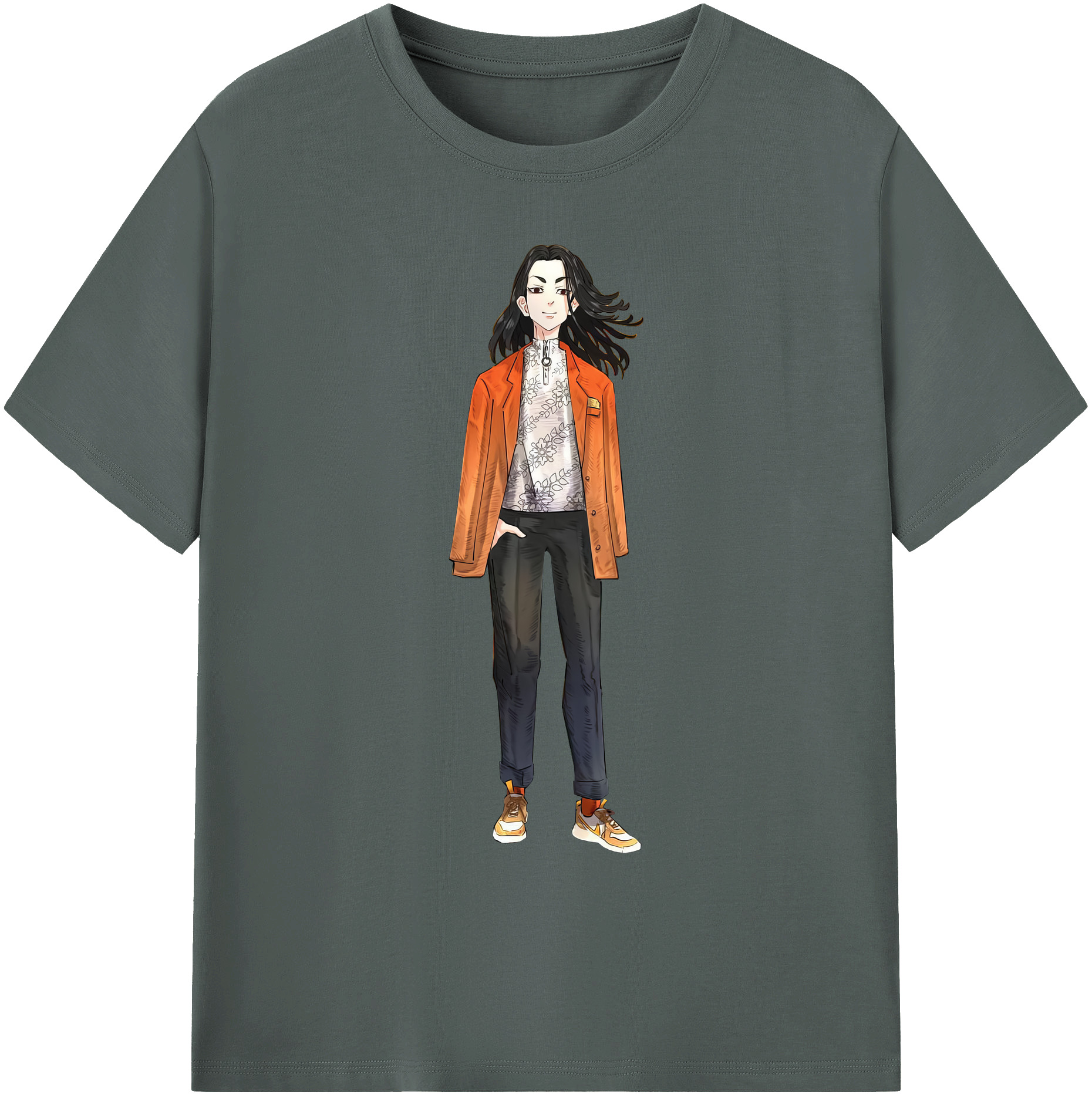 （画像用） 東京リベンジャーズ Tokyo Revengers 綿100％ メンズ半袖Tシャツ｜肌触りやわらか＆通気性